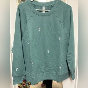 New with tags - Lou & Grey dirty martini sweatshirt